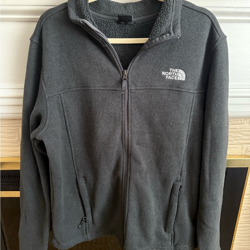 The North Face Charcoal Light Fleece Jacket